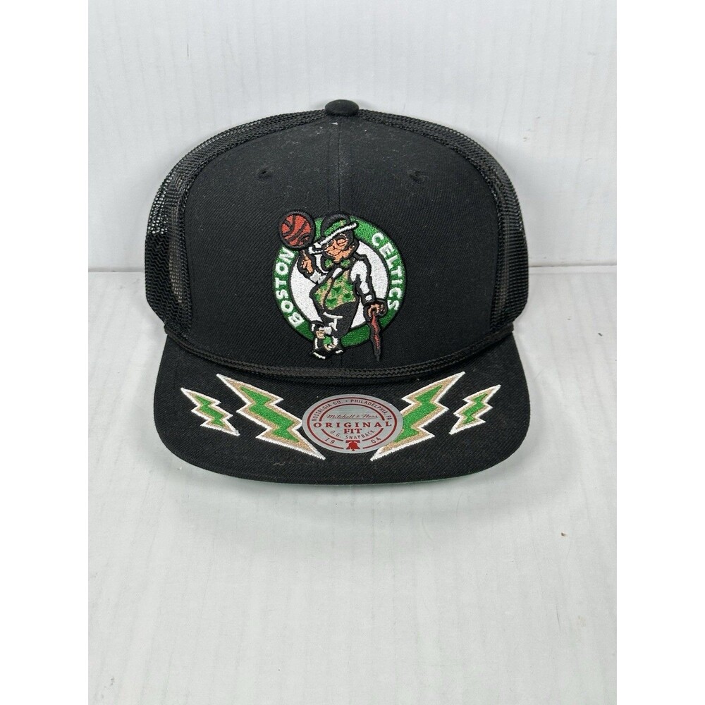 Mitchell & Ness Boston Celtics NBA Recharge Adjustable Snapback Hat Cap NWT